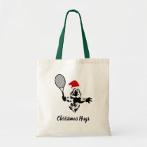 Christmas Quokka Tennis Tote Bag