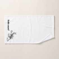 Doubles Anyone? Kangaroo Tennis Hand Towel