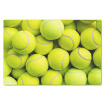 Tennis Ball Fuzz Pattern Tissue Paper