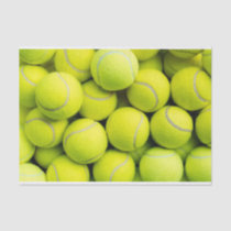 Tennis Ball Fuzz Pattern Tissue Paper