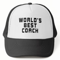 World's Best Coach Trucker Hat